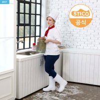 스티코 작업용 남녀공용 미끄럼방지 장화 STICO 주방화 WBM-02