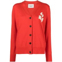 일타스캔들 전도연 가디건 이자벨마랑 intarsia knit logo cardigan