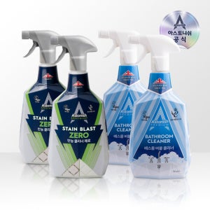 아스토니쉬 만능 클리너 제로 2개 + 배스룸 클리너 2개 [750ml] TV상품