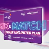 말레이시아 4G/5G SIM 카드 (말레이시아 공항 수령) by Celcom