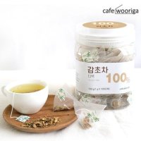 카페우리가 국내산 감초차 100티백