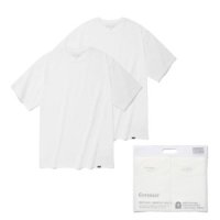 커버낫 반팔티 COVERNAT 에센셜 레이어드 2팩 티셔츠