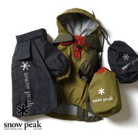 스노우피크 스노우 피크 snow peak Dog Rain Guard 반려동물 강아지 레인코트 3컬러