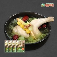 (주)지에스리테일 홈쇼핑 자담치킨 동물복지 반계탕 800g x 4팩 - 가장 좋은 선택  GS SHOP