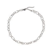 Ozel 925실버 이태리 수입체인 포인트 은체인 목걸이 Necklace PS003