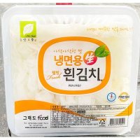 웰빙 냉면 김치 무우 흰색 2.8kg