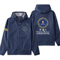 미국 FBI 근무복 점퍼 바람막이 재킷 단체복 유니폼