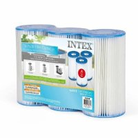 Intex 29000 수영장 이지 세트 타입 A 교체 필터 펌프 카트리지 3팩