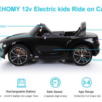 BENTLEY KIDS ELECTRIC RIDE ON CAR 선물 장난감 리모컨 라이선스 라이센스