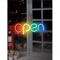 네온사인 오픈 LED 영업중 간판 OPEN 조명 인테리어