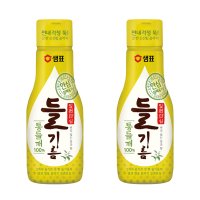 샘표 일편단심 통들깨 들기름  200ml  2개