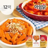 아임웰 아임닭 곤약 떡볶이 3종 6팩 국물 매콤 로제