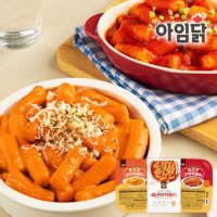 아임닭 곤약 떡볶이 3종 1팩 국물 매콤 로제