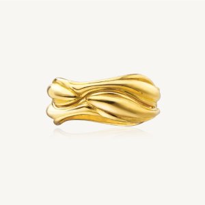 [수앤진골드] 더블 웨이브 물고기 반지 24K 순금 11.25g 11500_3