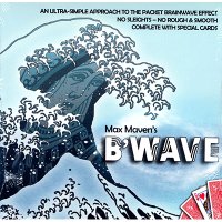 B 39 Wave Max Maven 카드 매직 트릭 클로즈업 환상 재미 멘탈리즘