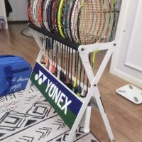 Yonex 테니스 라켓 거치대 보관대 스탠드 체육관 수납