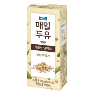 매일 두유 99.9퍼센트 190ml (24팩)