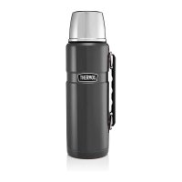 Thermos 보온병 스테인리스 킹 플라스크 건 메탈 1 2L 9 4 x 10 5 x