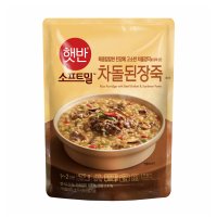 CJ제일제당 햇반 소프트밀 차돌된장죽 420g