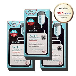 메디힐 메디힐 W.H.P 미백 수분 블랙 마스크팩 EX 25g 3BOX (30개입)