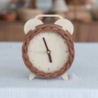 라탄 알람 시계 만들기 DIY KIT 재료 합판