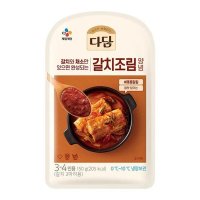 다담 갈치조림양념 홈캉스 간단요리 양념장 CJ 친정엄마 식재료 150g 18개