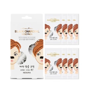 네슈라 스킨후리 까만 참숯 코팩 8매