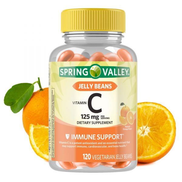 Spring Valley <b>스프링벨리 비타민C</b> 125 mg 테리안 젤리 120구미