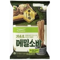 풀무원 우리집 가쓰오 메밀소바 2인분 간편식 아침 식사대용 면요리 누들 가족 어른 간식 576 8g 1개