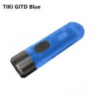 NITECORE TIKI GITD 키체인 라이트 300 루멘 USB 충전식 UV 하이 CRI 미니 휴대용 손전등