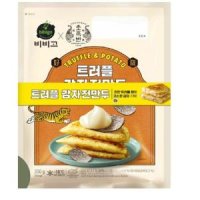 CJ 맛있는 아이간식 야식 비비고 호족반 트러플 감자전 만두 유통기한 23 08 28까지 간편한간식 간편식