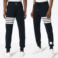 톰브라운 남성 4바 코튼 루프백 스웻 팬츠 BAR COTTON LOOPBACK SWEAT PANTS MJQ008H00535461 4