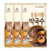 CJ제일제당 고소한 들기름막국수 356G X 3