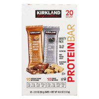 Kirkland Signature 커클랜드 시그니처 초콜릿 땅콩버버 쿠키앤크림 프로틴바 60g 20개입