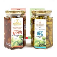 홍쌍리 매실 고추장장아찌220+매실절임240 세트