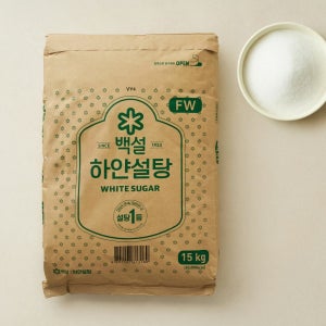 [대용량]백설 하얀설탕 15kg