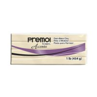 스컬피 프레모 폴리머클레이 Premo 454g White Translucent(반투명)