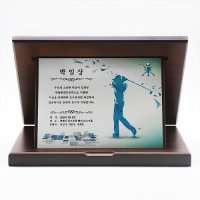 납골당장식 회갑답례품 골프기념패 싱글패 홀인원패 이글패 나무상패 art golf1 아버지칠순선물