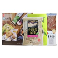 구정선물셋트 PC방개업선물 잡곡 16곡 600g+소면 1P 세트 추석직원선물