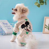 새끼 특이한 강아지옷 강아지옷 패턴 Disney Pet Sweater