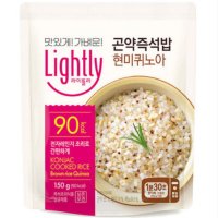 대상 청정원 라이틀리 곤약즉석밥 현미퀴노아 150G 10개