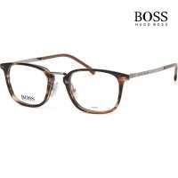 휴고 보스 안경테 EX4 가벼운 뿔테 티타늄 BOSS1057