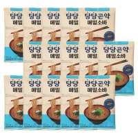 당당곤약 메밀소바 15개 65칼로리 저칼로리 다이어트 식단 메밀국수 라면