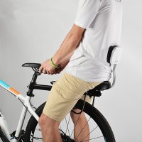 SAMEBIKE 자전거뒷안장 짐받이 쿠션안장 보조의자 뒷자석안장 리어시트 등받이형