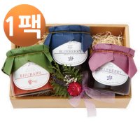 블루베리 잼 노블 파밀리아 르바브잼 세트 250g x3