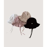 BONATS 플라워 린넨 보넷햇 FLOWER LINEN BONNET HAT