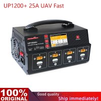 울트라 파워 UAV 고속 밸런스 충전기 디스플레이 스크린 25A 8 채널 2-6S LiPo LiHV 배터리용 UP1200