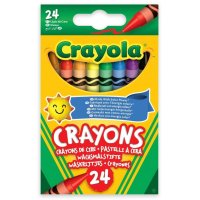 크레욜라 Crayola 크레용 상자 다양한 24개 팩