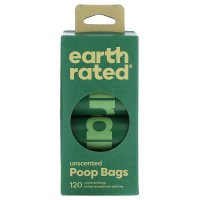 Earth Rated Dog Poop Bags Unscented 120 Bags