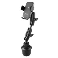 ARKON 무선N오토 더블로버스트 차량용 컵홀더 무선충전 핸드폰 거치대 AWCRM2X323